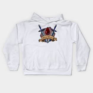 Blood Hunter Logo Kids Hoodie